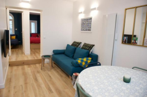 CHARMING Parisian Apartment WITH AIR CONDITIONING - CLIMATISATION & 2 BEDROOMS - Batignolles PARIS